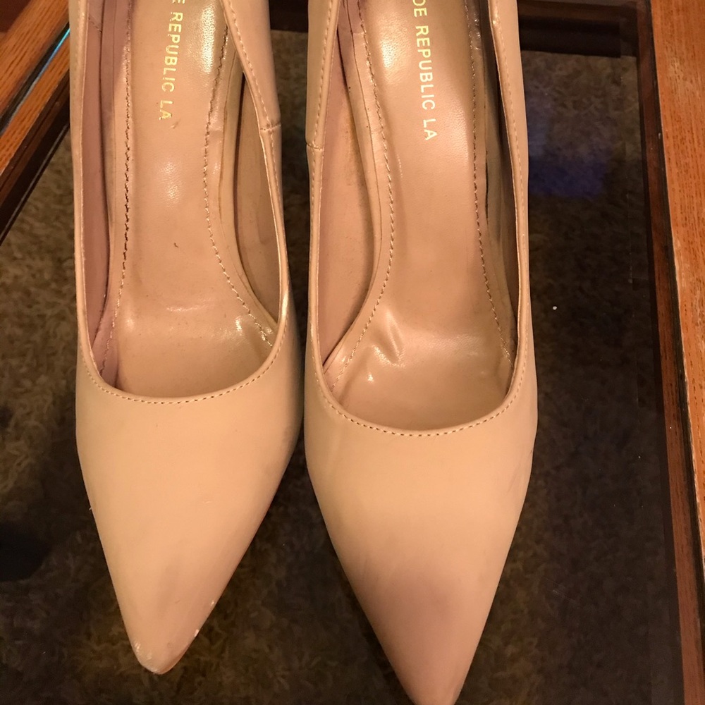 PM01011 4” Tan Heels 👠